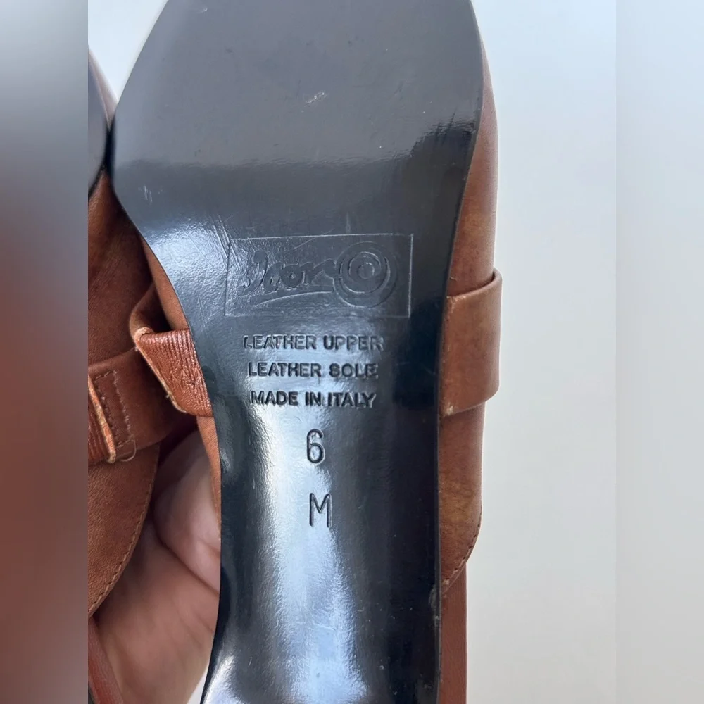 icon wearable art La Scapigliata pointy kitten heel pumps italian shoes 6 y2k - Picture 9 of 10